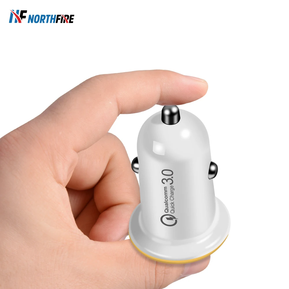 

Quick Charge 3.0 Car Charger For Mobile Phone Usb Car Charger Qualcomm Qc 3.0 Fast Charging Adapter Mini single Usb Car Charger
