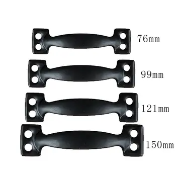 

Furniture Handle & Knob Cabinet Pulls Hardware Iron Handle Vintage Sliding Barn Doors Gates Garages Sheds Door Pull Handle