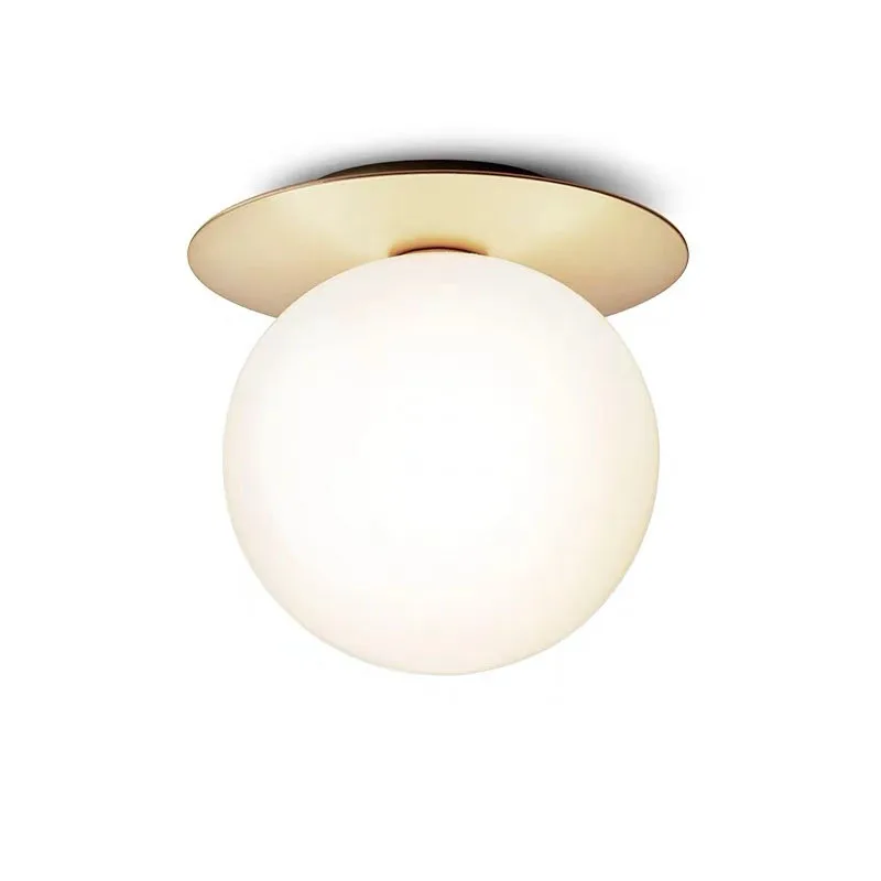 

Modern Minimalist Ceiling Light Lamp Nordic Ceiling Clothing Decoration Glass Ball Lamp for Living Room Bedroom Dining Room