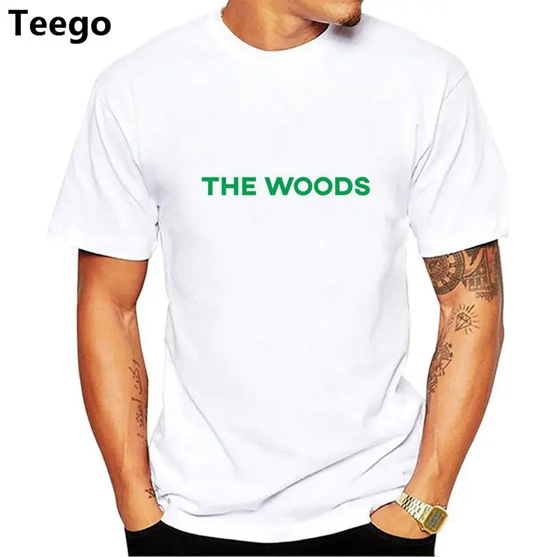 Модная дизайнерская мужская футболка с надписью I ɽ Preppy be in the woods повседневные