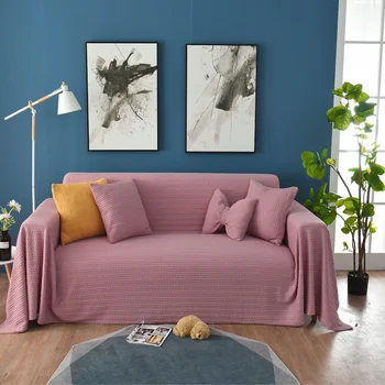 

Solid color full cover universal sofa cover all-inclusive sofa blanket pad cover cloth blanket sofa towel