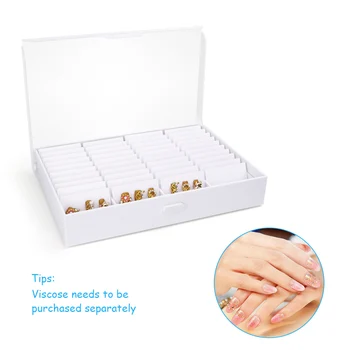 

Acrylic Nail Show Panel Nail Tips Reversible Nail art display rack Dust-proof Nail Art Tip Showing Shelf Storage Holder Tool