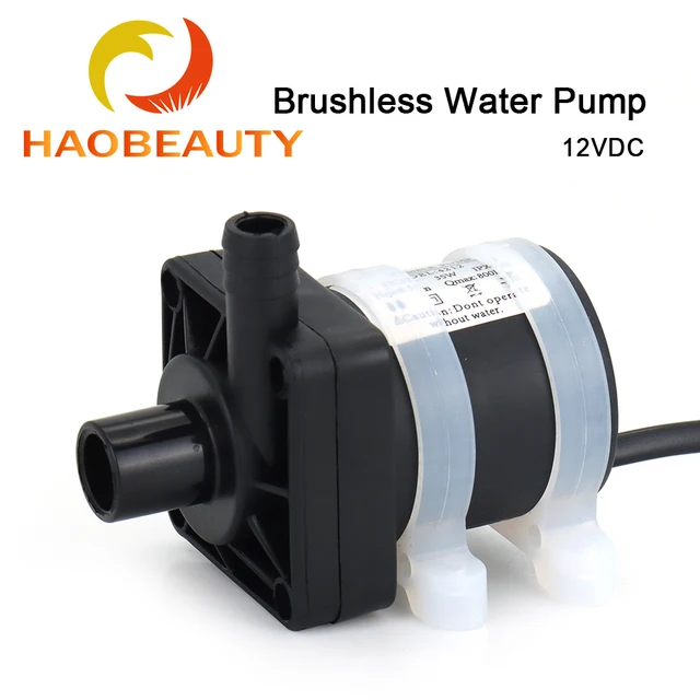 HaoBeauty Brushless DC Water Pump 12VDC 35W for Beauty Equipment Dedicated Water Pump Amphibious 1