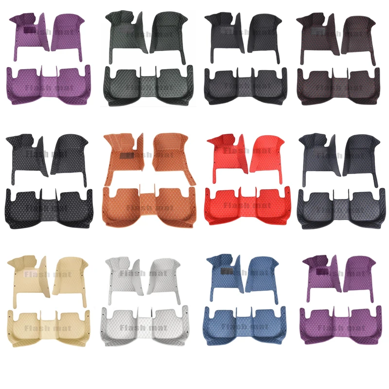 Auto Boden Matte Für Sitz León 5F 2013 ~ 2019 Wasserdichte Tapete  Automotivo Para Carro Auto Matten Set Alfombra Para auto Auto Zubehör -  AliExpress