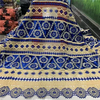 

2020 Latest Guipure Lace Cord Lace Embroiderey French African Velvet Lace Fabric High Quality Nigeria Lace Fabric For Wedding WD