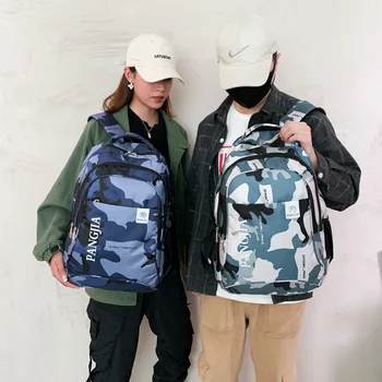

Nylon Men and Women Large-capacity Outdoor Travel Backpack Multi-interlayer Camouflage Computer Backpacks Student Bag Sac A Dos