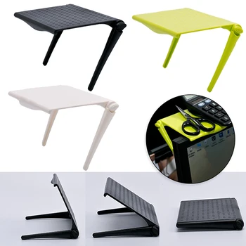 

Computer Monitor Riser Desktop Stand ABS TV Rack Display Shelf Storage Desk Home Office Storage Organizer Shelf Storage Rack