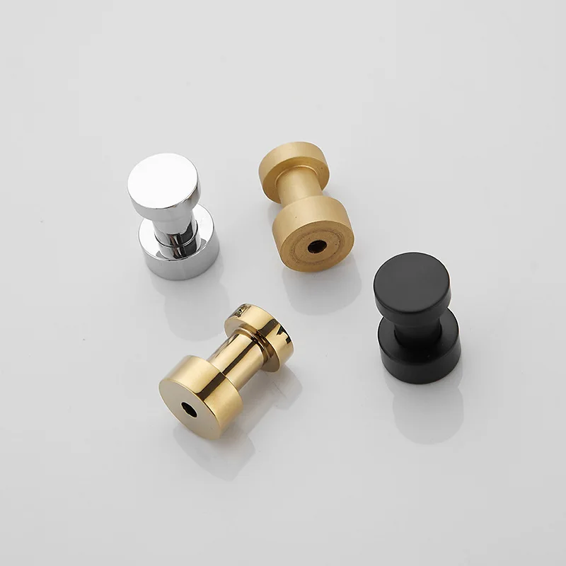 Wall Coat Rack MR and MS-Golden and Black Copper Wall Coat Rack Key Holder Towel Hooks Clothes Hanging
