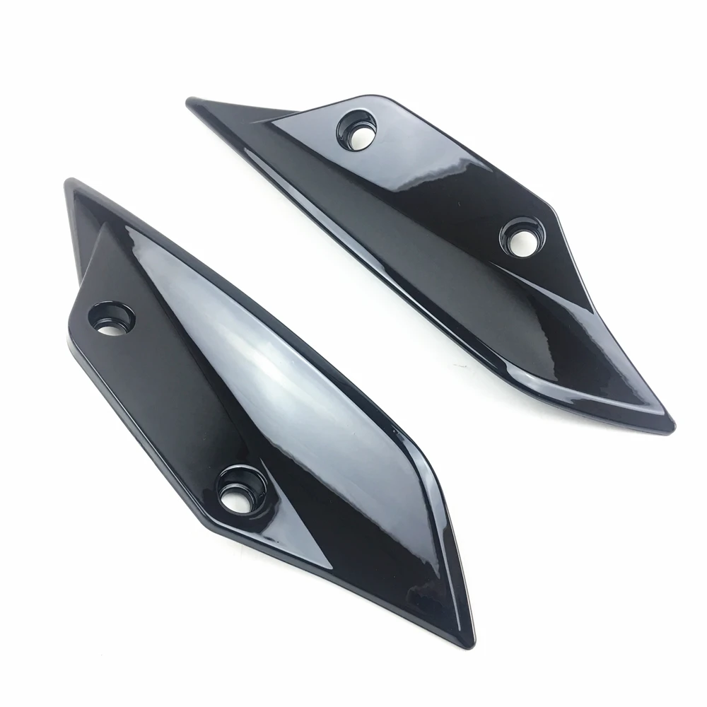 Parabrezza Moto Doppia Bolla Per BMW S1000RR (2010-2014): Antivento In ABS Nero - 5