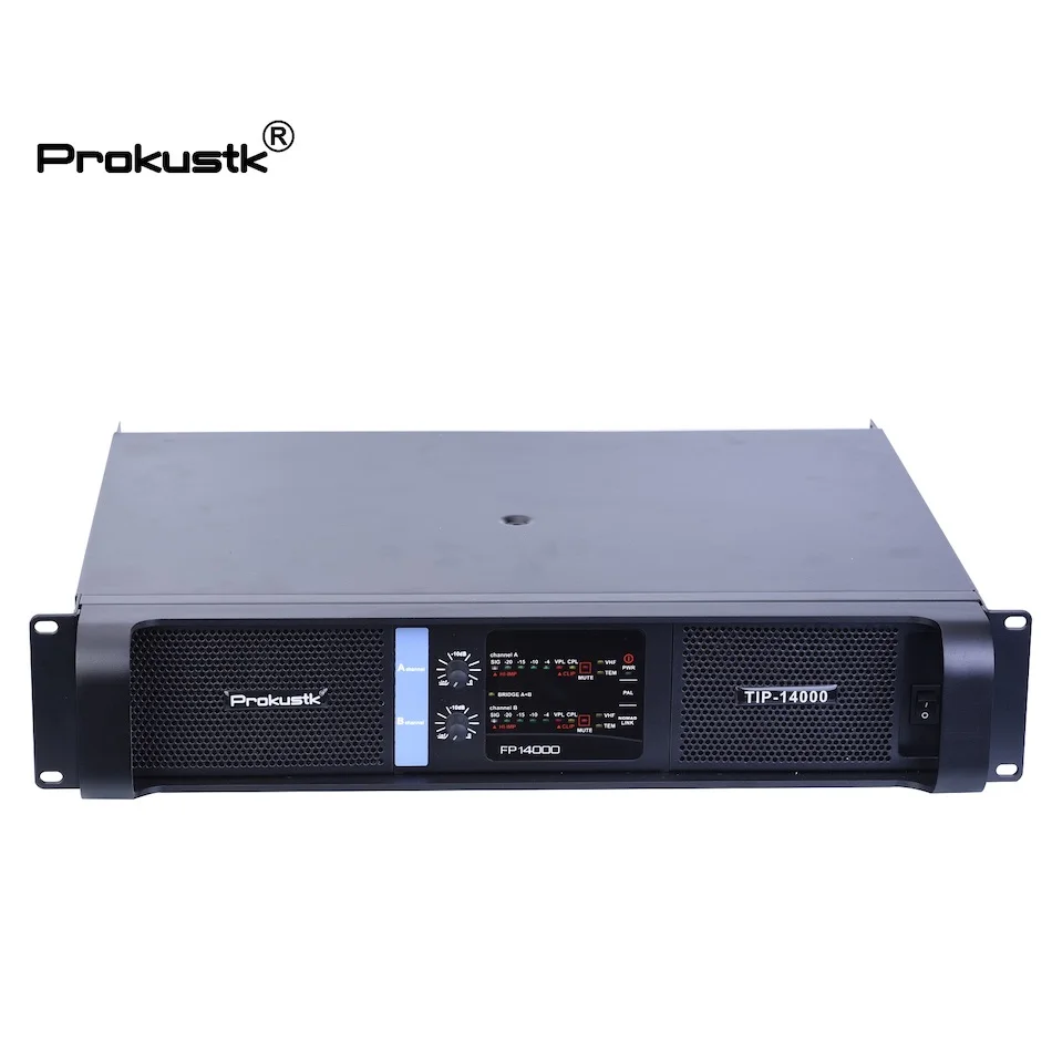 2CH 2*2350 Watts Class TD 14000 Professional Power Amplifier DJ Subwoofer for Double 18inch speaker Poweramp Prokustk TIP14000 audio power amplifier