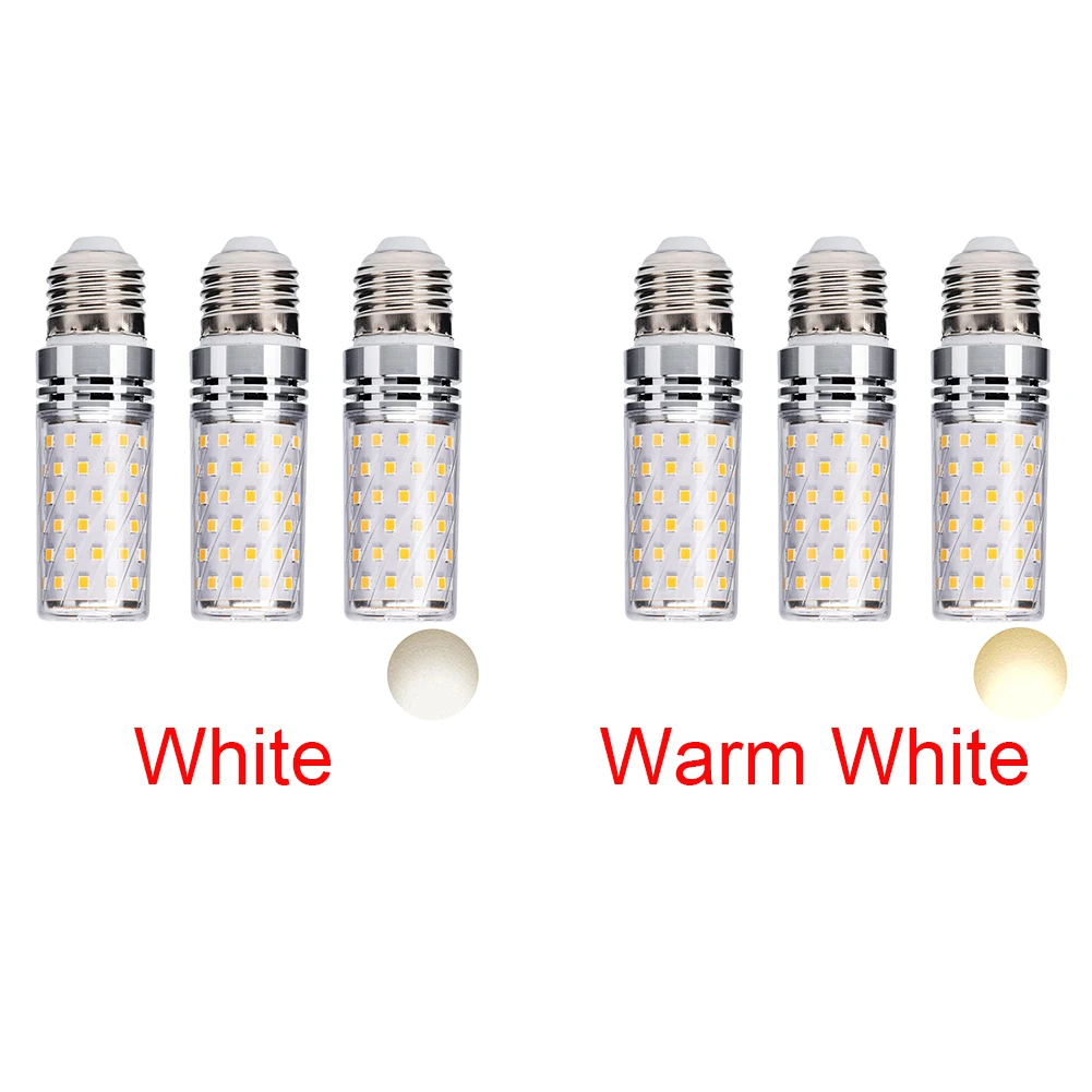3 Pcs Bright E27 Aluminum Led Hotel Shopping Mall Decorative Non Flickering Office Screw Type Energy Saving Corn Light Durable