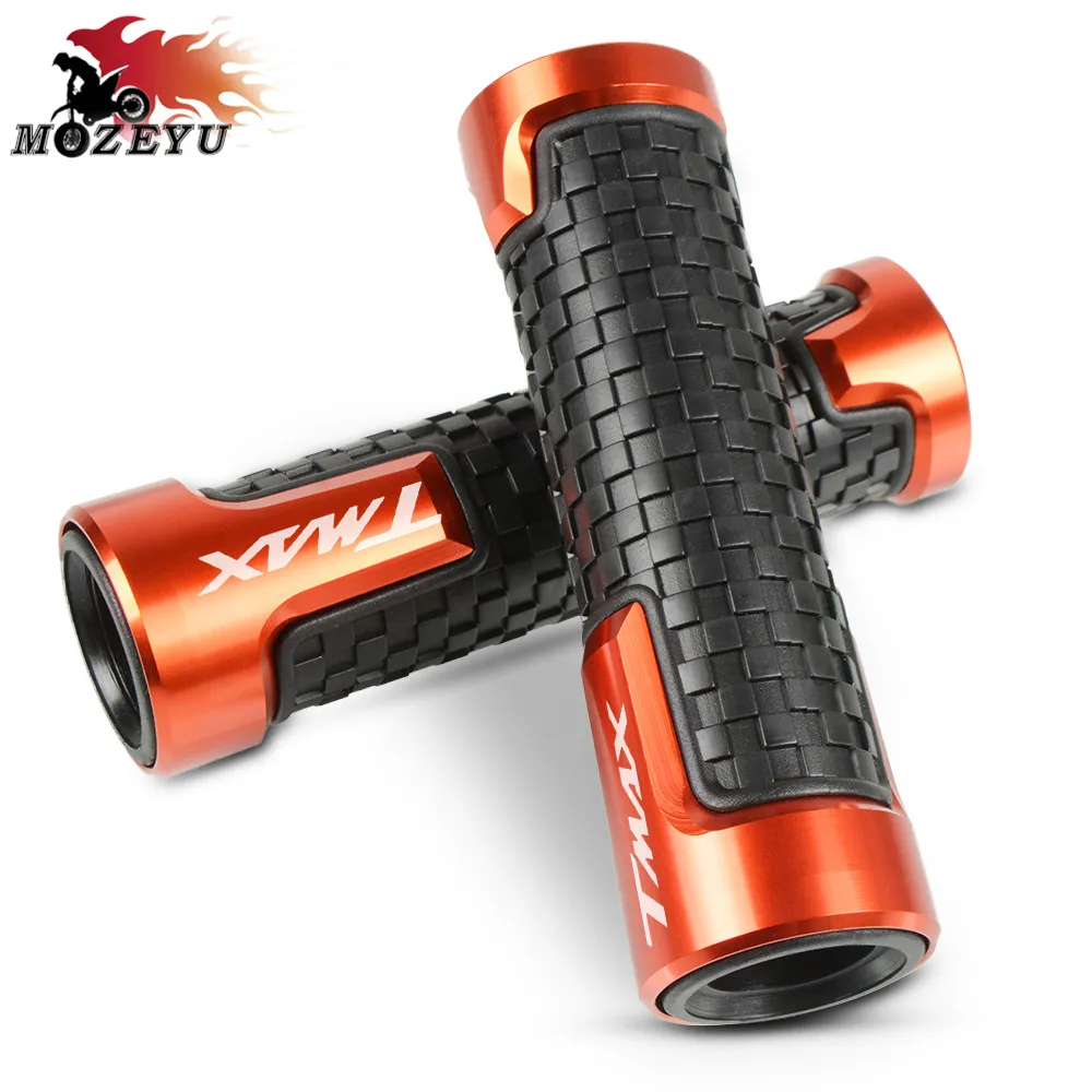 Рукоятка мотоцикла CNC 22 мм 7/8 ''Руль Ручки комплект ручки для Yamaha TMAX T-MAX500 530 TMAX 530 DX SX