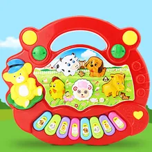 Ферма Животных Звук Дети Фортепиано музыкальная игрушка Музыкальные животные звучащая клавиатура фортепиано ребенок тип игры Музыкальные инструменты
