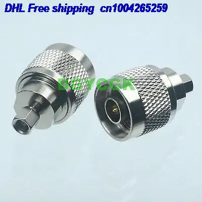

DHL 50pcs Conversion Adapter N male M to SMC female F RF connector for Communication adapter connector 22cs