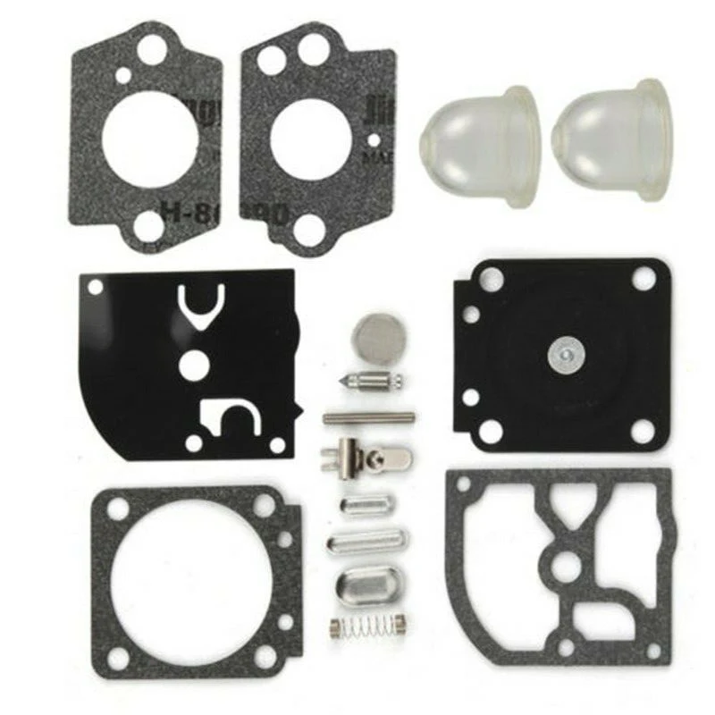 Carb Repair Kits Gasket Primer Bulb Fittings For Stihl HS45 Hedge Trimmer Part FS38 FC55 FS310 Zama C1Q-S169B 1 Set