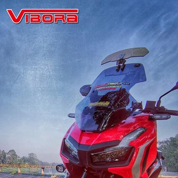 

Motorcycle PC Material Windshield Extension Heightening Wind Screen for Honda Adv 150 Adv150 2019 Forza 300 CB500X