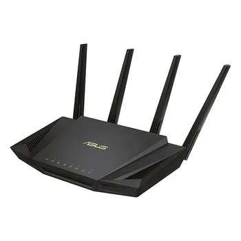 Billige Wireless Modem Asus RT-AX58U LAN WiFi 6 GHz 300 Mbps Schwarz