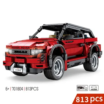 

2020 NEW Technic 813 pcs Red SUV Off-road Range Vehicle Rover Building Blocks Racing Car Bricks Set Kids Toys For Children Gifts