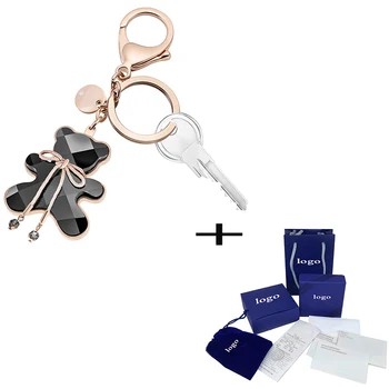

SWA Exquisite Fashion New Bear Keychain Furniture Accessories Decoration Send Mom Girlfriend Anniversary Gift Unique Retro