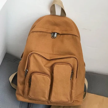 

fashion Women Backpack Backpacks for Teenage Girls High Quality Canvas Travel Rucksack Female Student School Book Bags Mochila