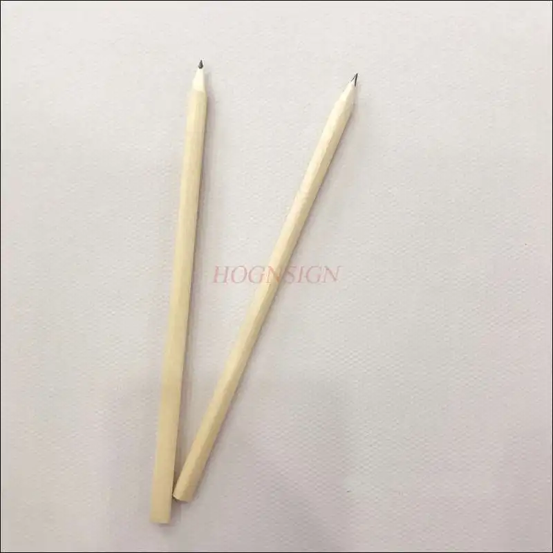 

5pcs 17.6cm Triangular sharpening of logs