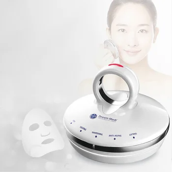 

Ultrasonic vibration massage EMS introduction whitening LED color therapy anti-aging whitening facial skin lifting machine