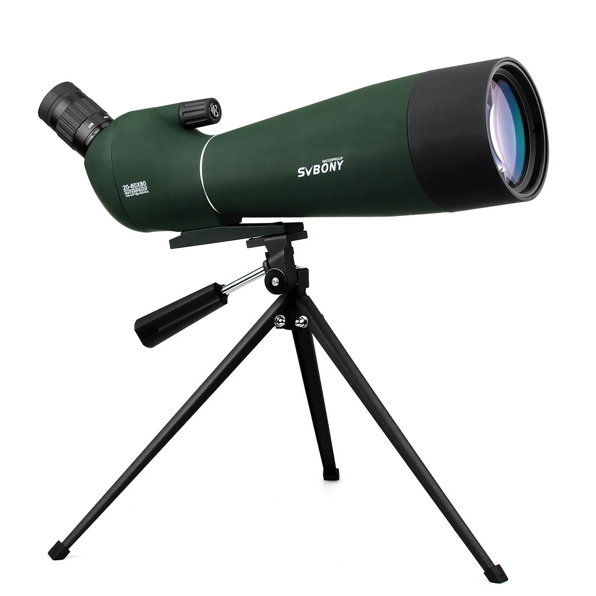 

Svbony 20-60x80mm Zoom Spotting Scope for Bird Watching Hunting BAK4 Prism FMC Lens Monocular Telescope Spyglass Waterproof
