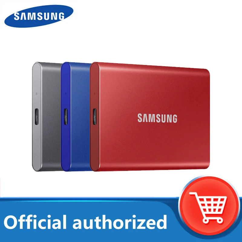 Внешний ssd-накопитель samsung T7 1 ТБ 500 Гб 2 дюйма USB 3 |