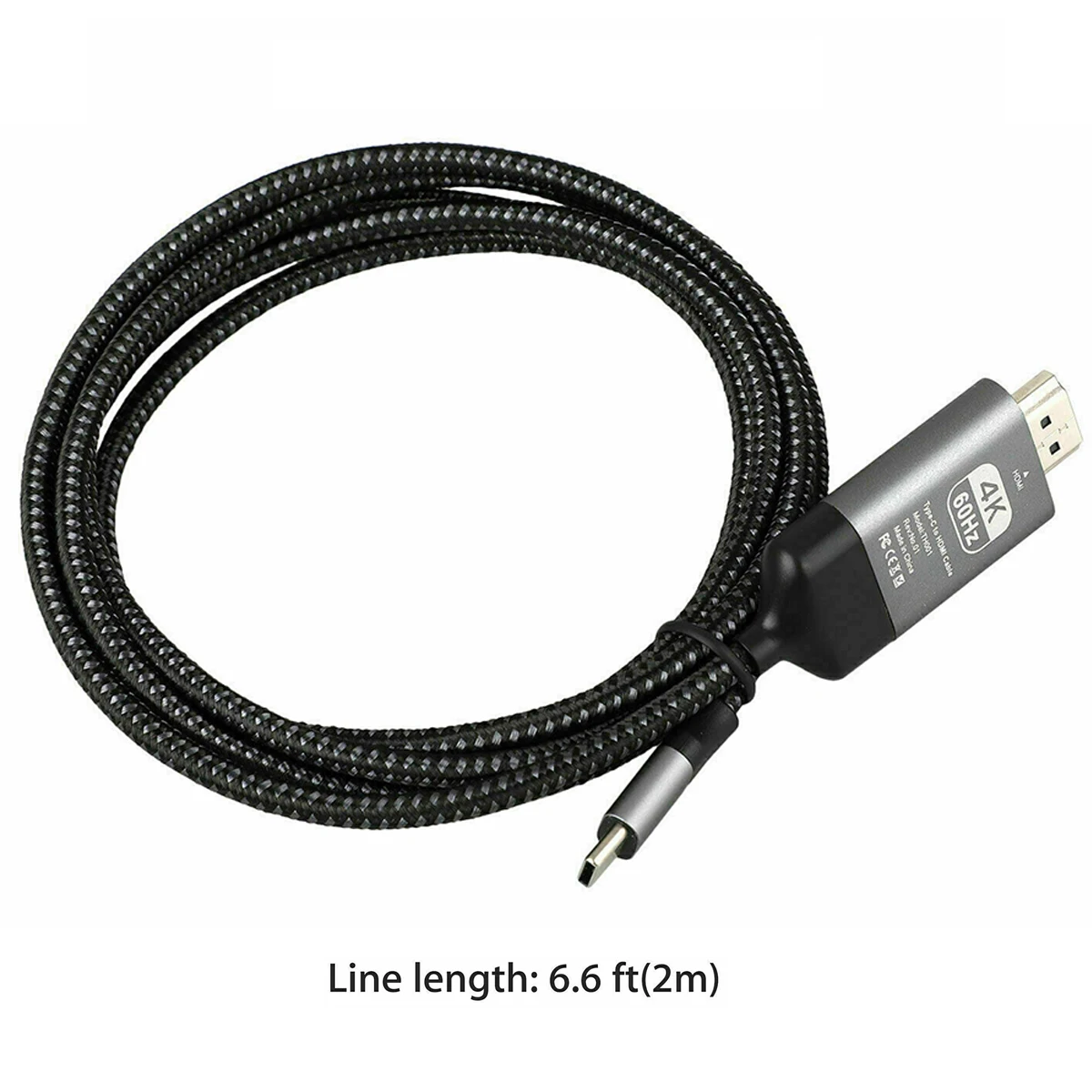 Кабель SOONHUA type-C к HDMI кабель USB C к HDMI кабели 4K 60Hz USB C к HDMI HDTV AV Кабель-адаптер