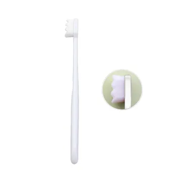 

Fiber Toothbrush Ultra-fine Super Soft Hair Toothbrush Wave Nano Brush Tooth Cleaning Tools Portable Travel Brushtooth #BL2