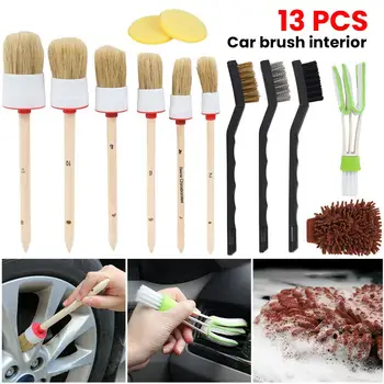 

Car Wheel Wash Brush Air Conditioning Air Outlet Cleaning Vehicle Cleaning Brush Wheel Rims Tire Washing Brush Sponges Tool