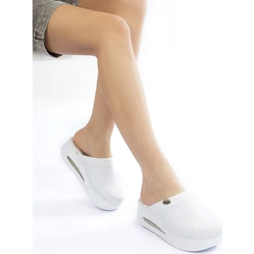 Sabo Pantofole Doctor Nurse Hospital Cook Slipper White