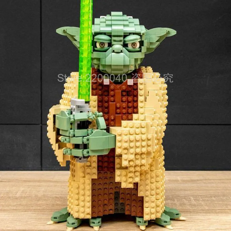 

81099 Star Wars Movie Series Yoda Building Blocks 1771pcs Bricks Kids Model Toys Sets Compatible Star Wars 75255 In Stock