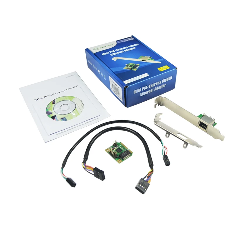 Хорошее качество мини PCI-Express PCIe Gigabit Ethernet сетевой интерфейс адаптер 10/100/100M NIC