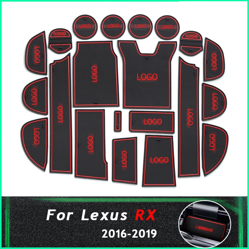 RKAC анти-скольжения ворота Слот коврик для Lexus RX 300 200 т 450h RX200t RX300 RX450h аксессуары с защитой от скольжения