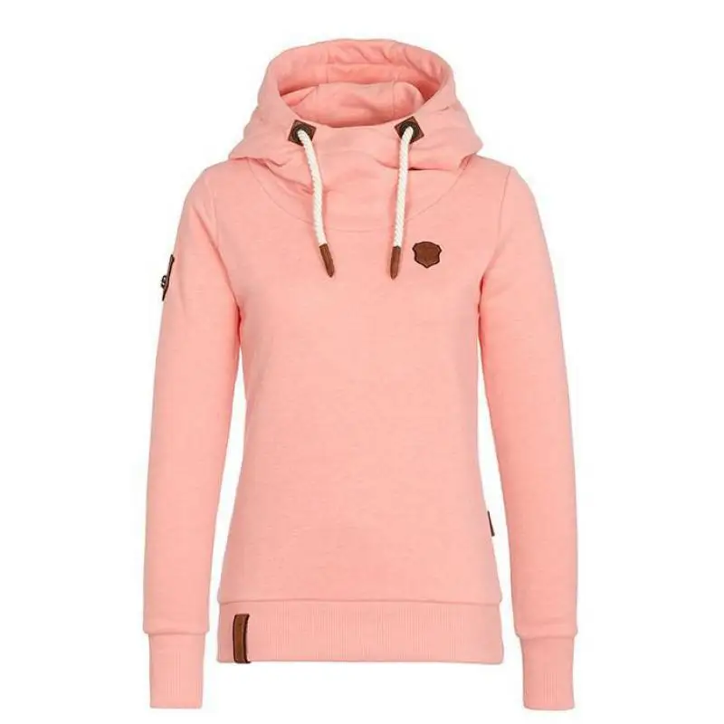 Новинка осень зима толстовки женские модные 2019 с капюшоном длинными рукавами
