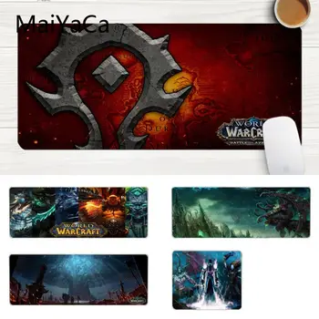 

MaiYaCa New Printed World of Warcraft wow Keyboard Gaming MousePads Large Lockedge Mouse pad PC Computer mat