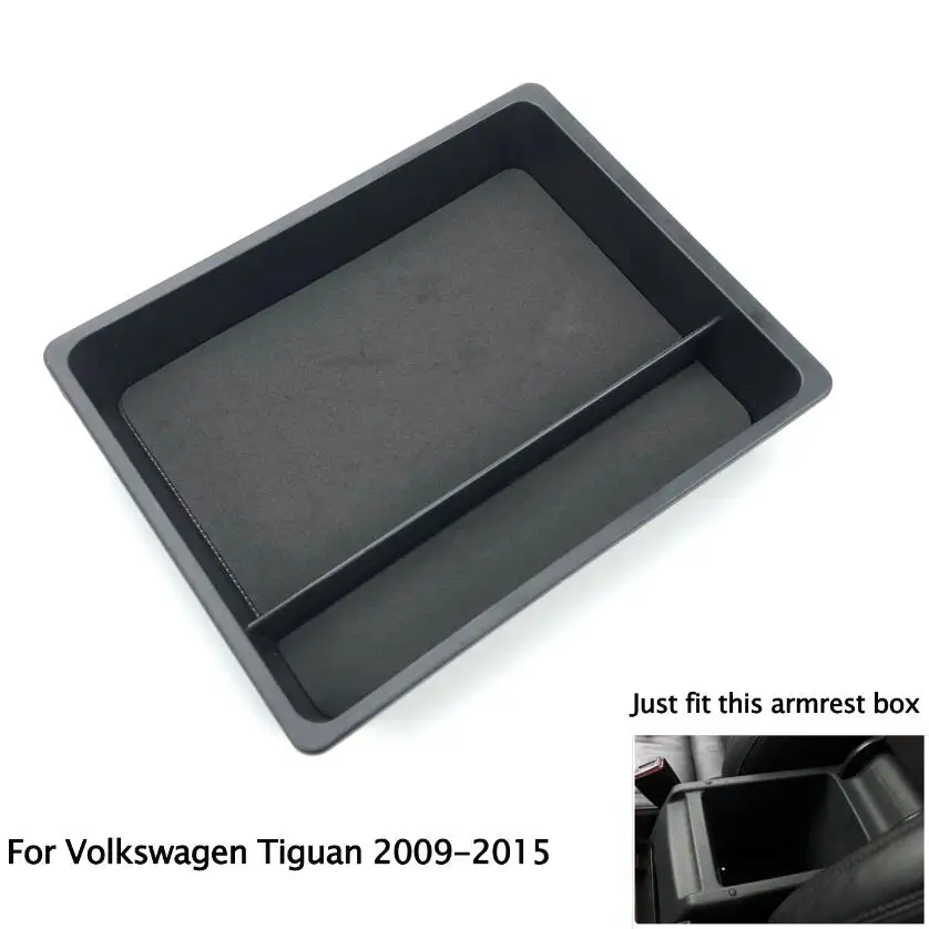 Автомобильный Стайлинг специализированный, модифицированный подлокотник ящик для хранения ящик для перчаток поддон чехол для Volkswagen vw Tiguan Touran Passat Lamando