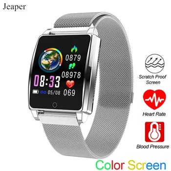 

Jeaper Smart Watch AK18 Waterproof Fitness tracker Heart Rate Sleep Monitor Sports Band Wearable Device Smartwatch Remove Strap