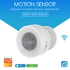 WIFI Smart PIR Motion With Temperature Humidity Sensor USB Or Powered Operated Alarm Detector Work With Alexa/Google/Tuya APP ► Photo 2/6