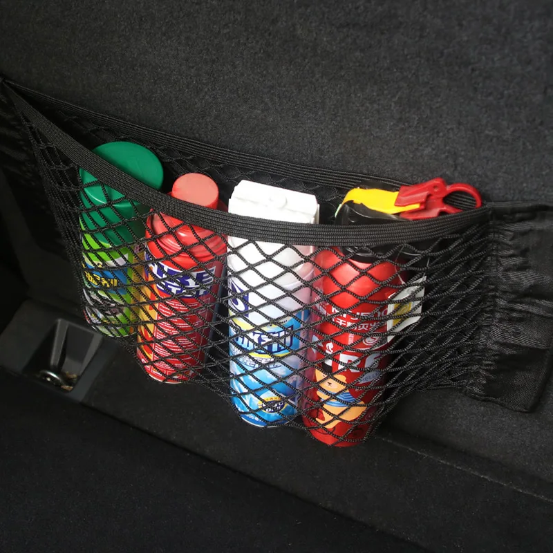 Mesh Trunk Car Organizer Net Goods Universal Storage Rear Seat Back Stowing Tidying Auto Accessories Car Storage Bag
Mesh Trunk Car Organizer Net Goods Universal Storage Rear Seat Back Stowing Tidying Auto Accessories Car Storage Bag