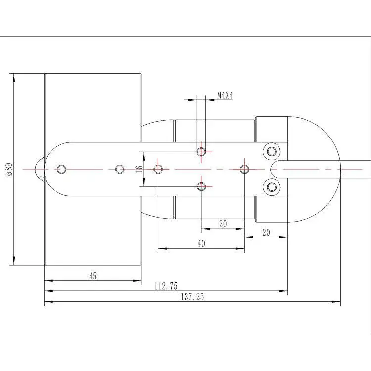 6S 24V CW/CCW подводный двигатель 9,2 кг упорный пропеллер DS-02 водонепроницаемый бесщеточный двигатель Модель Строительный комплект
