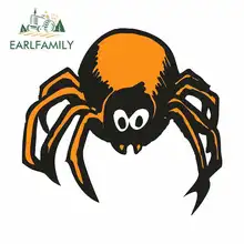 EARLFAMILY 13cm x 12.2cm for Halloween Spooky Kid Horror Anime Car Stickers Oem Vinyl JDM Trunk Truck Graphics Decal Accessories