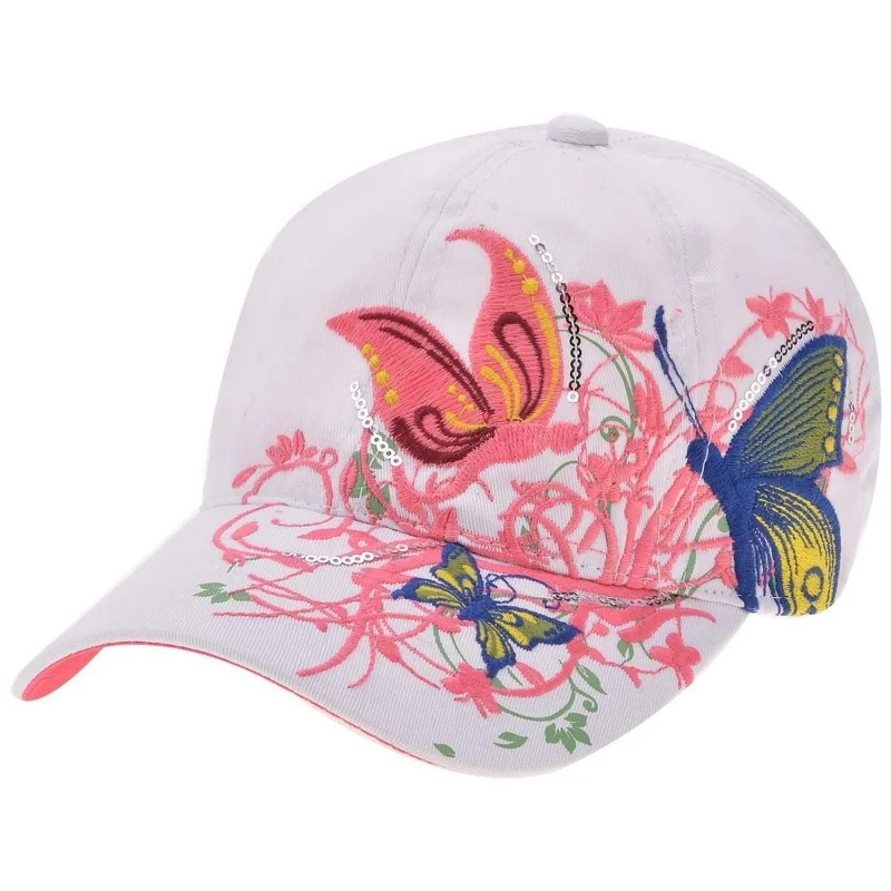 Женская кепка спортивная для девочек бейсбольная кепка для гольфа белая