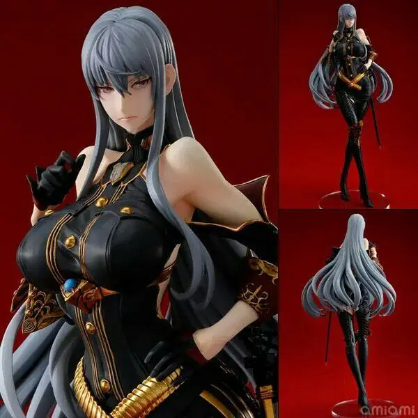 

20cm Valkyria Chronicles Action Figure Anime Model Sexy Selvaria Bles Uniform Dolls Decoration Collection Figurine Toys Gifts