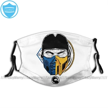 

Sub Zero Mouth Face Mask Born Enemies Facial Mask Cool Kawai with 2 Filters for Adult