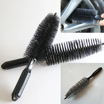 

Car Vehicle Wheel Tire Rim Scrub Brush Washing Hub Handle Cleaning Tool Cleaner Fits Car Truck Motorcycle Bike