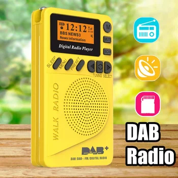 

Wireless Radio Speakers Portable FM Radio Music Player Digital Mini Pocket Radio Multifunctional FM Sound Recorder Insert Card