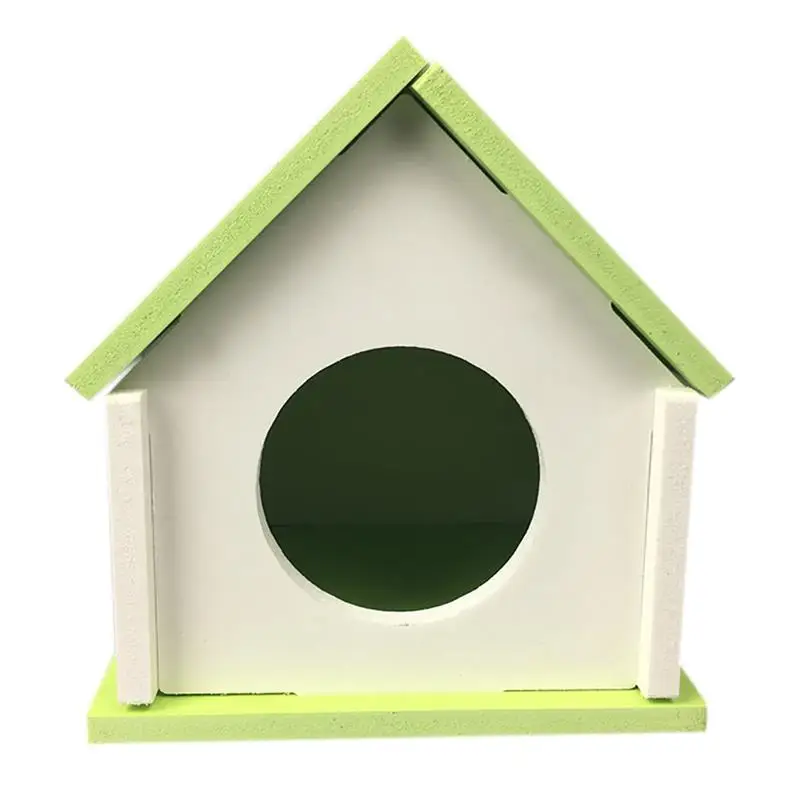 

Colorful Hamster Mini House Detachable DIY Small Animal Hideout Hamster Cage Toy Decorative Parrot Bird Pet клека для омяка