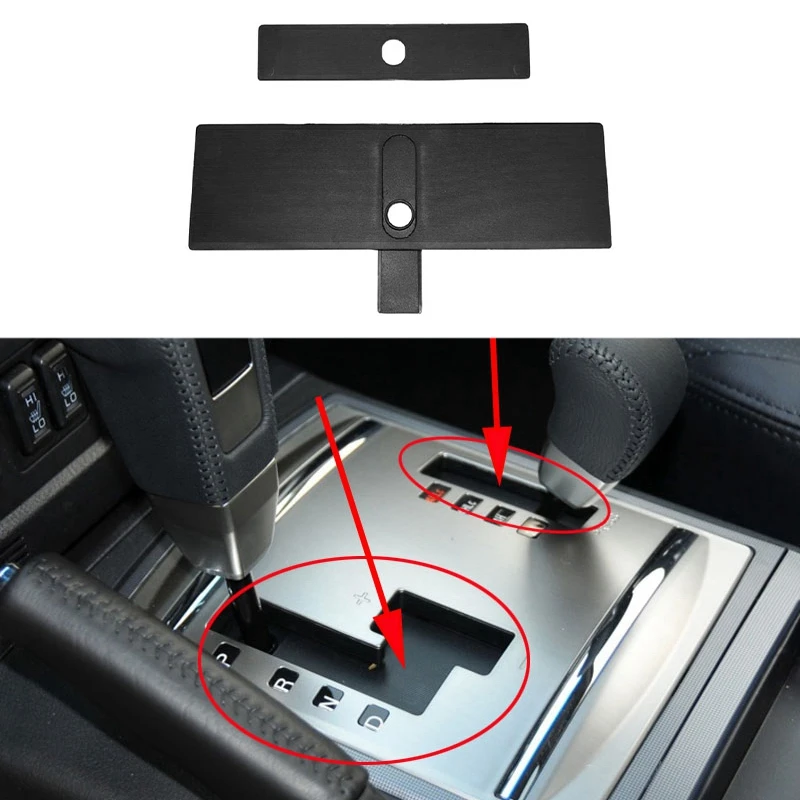 Car Shift Panel Dust Cover Shift Lever Panel Trim Strip for Mitsubishi